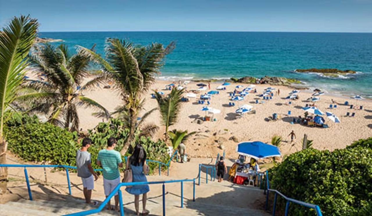 Flat Atlatic City Apart Hotel Barra Ondina Em Salvador Luaran gambar
