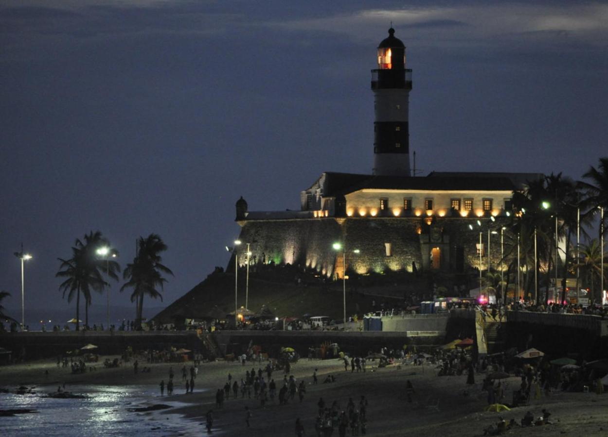Flat Atlatic City Apart Hotel Barra Ondina Em Salvador Luaran gambar