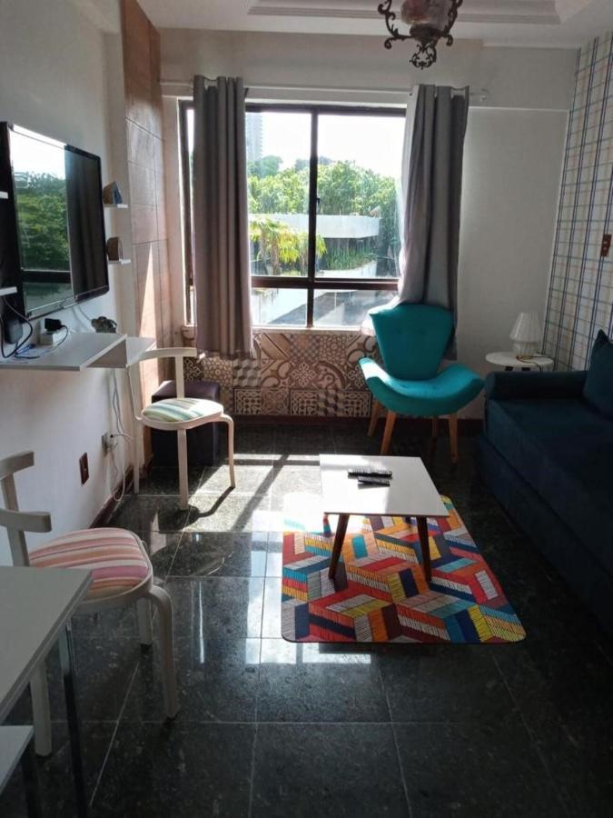Flat Atlatic City Apart Hotel Barra Ondina Em Salvador Luaran gambar